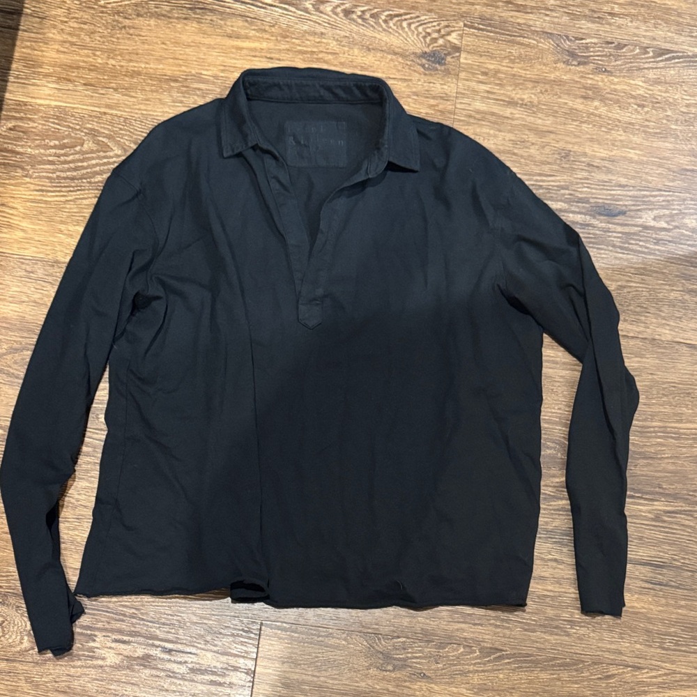 Frank & Eileen  Black Long Sleeve Shirt